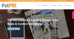 Desktop Screenshot of petpr.com